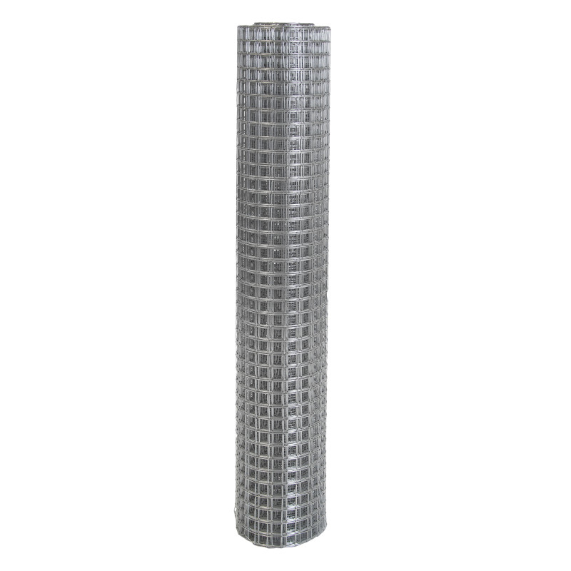 Siatka zgrzewana ocynkowana kratka 0.5x5m ogrodzenie 13x13mm