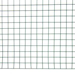 Siatka zgrzewana PCV 0,5x5m ogrodzenie kratka 13x13mm
