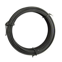 Drut wiązałkowy PCV antracytowy rolka 50 m grubość 1,2 mm