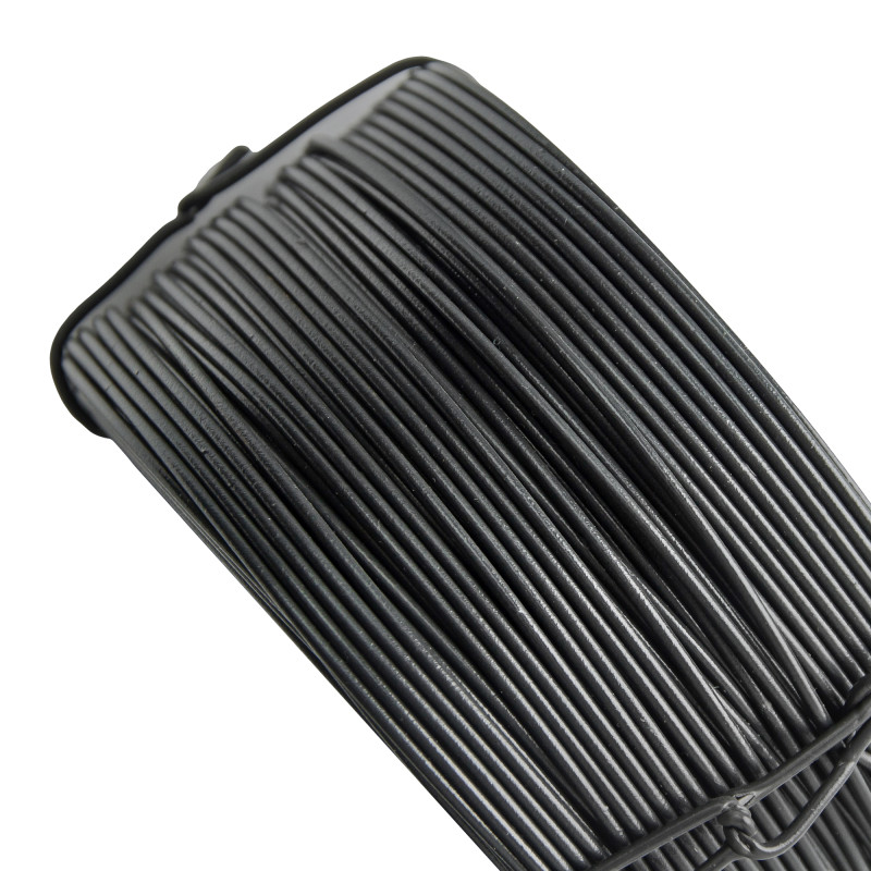 Drut wiązałkowy PCV antracytowy rolka 50 m grubość 1,2 mm