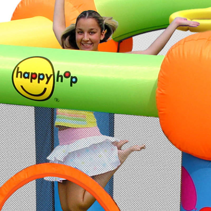 Dmuchany zamek PARTY SLIDE dmuchawa HappyHop + KOSZ