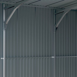 Garaż metalowy 495x300x232 cm narzędziownia 5x3m blaszak 15m2