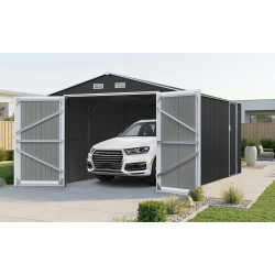 Garaż metalowy 495x300x232 cm narzędziownia 5x3m blaszak 15m2