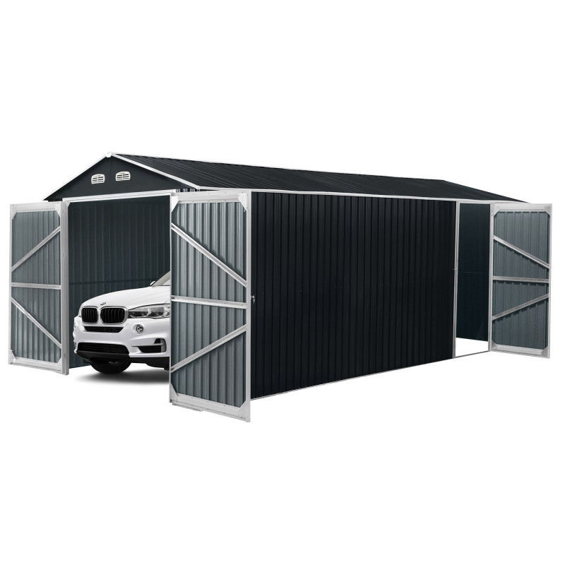Garaż metalowy 602x300x232 cm narzędziownia 6x3m blaszak 18m2