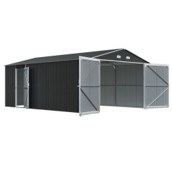 Garaż metalowy 602x386x254 cm narzędziownia 6x3,8m blaszak 23m2