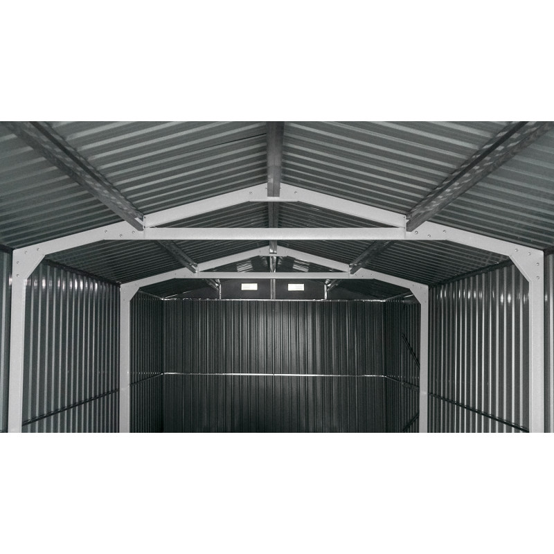 Garaż metalowy 602x386x254 cm narzędziownia 6x3,8m blaszak 23m2