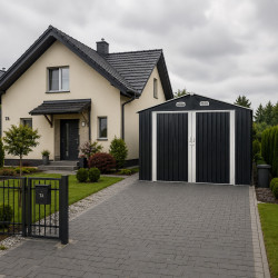 Garaż metalowy 602x300x232 cm narzędziownia 6x3m blaszak 18m2