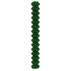 Siatka ogrodzeniowa pleciona zielona 150 cm 10 m drut 2,5 mm oczko 65x65 mm
