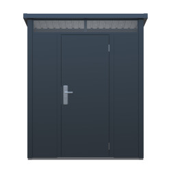 Stalowy domek narzędziowy PREMIUM 182x148x211 cm narzędziownia 2,6m2 blaszak
