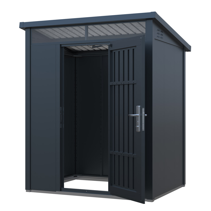 Stalowy domek narzędziowy PREMIUM 182x148x211 cm narzędziownia 2,6m2 blaszak