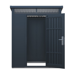 Stalowy domek narzędziowy PREMIUM 182x148x211 cm narzędziownia 2,6m2 blaszak