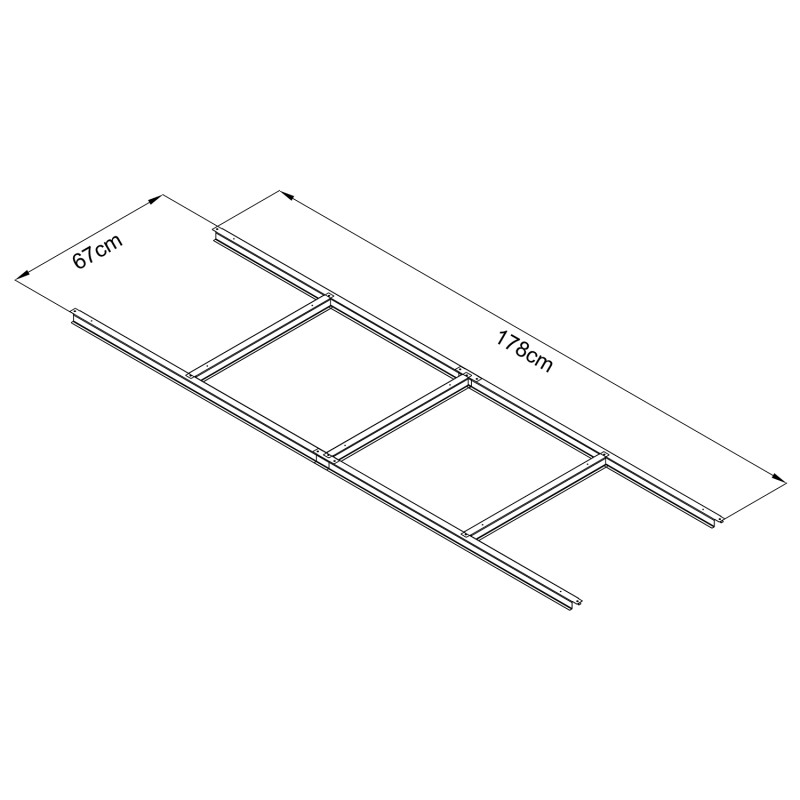 Baza 67x178x3cm do Domku...