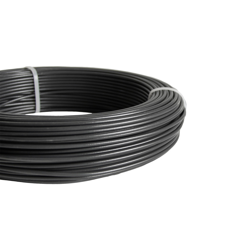 Drut naciągowy PCV antracytowy rolka 55 m grubość 2,7 mm