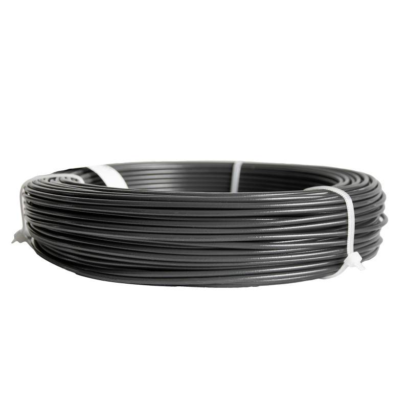 Drut naciągowy PCV antracytowy rolka 55 m grubość 2,7 mm