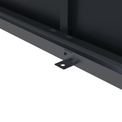 Stalowy domek narzędziowy PREMIUM 262x187x211 cm narzędziownia 4,9m2 blaszak