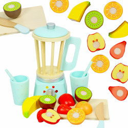 Drewniany Zestaw Koktajlowy Dla Dzieci Blender