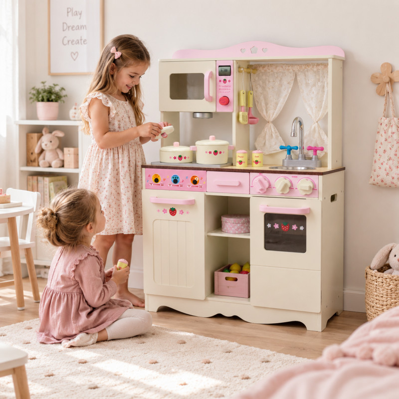 HANIA - drewniana mini kuchnia