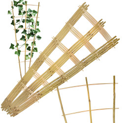 Drabinka bambusowa 120 cm potrójna podpora do roślin drabinka 50 szt. Zestaw