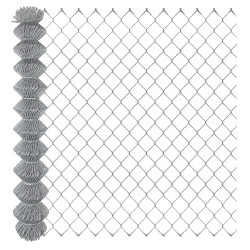 Siatka ogrodzeniowa pleciona ocynkowana 1,25x10m drut 1,9 mm oczko 70x70 mm