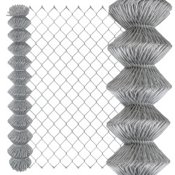 Siatka ogrodzeniowa pleciona ocynkowana 1,25x10m drut 1,9 mm oczko 70x70 mm