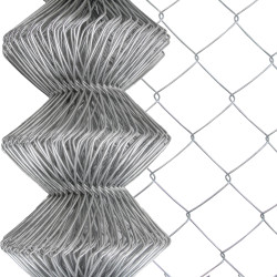 Siatka ogrodzeniowa pleciona ocynkowana 1,5x10m drut 1,88 mm oczko 75x75 mm