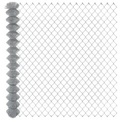 Siatka ogrodzeniowa pleciona ocynkowana 1,5x10m drut 1,88 mm oczko 75x75 mm