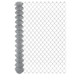 Siatka ogrodzeniowa pleciona ocynkowana 1,5x10m drut 2,3 mm oczko 70x70 mm