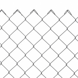 Siatka ogrodzeniowa pleciona antracytowa 1,5x10m drut 2,52 mm oczko 80x80 mm PCV