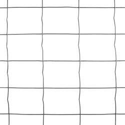 Siatka zgrzewana antracytowa 1,23x10m drut 1,77 mm ogrodzenie oczko 75x100mm