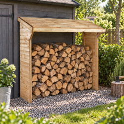 Drewutnia wiata na drewno 210,4x50x182,3 cm 1,92m3