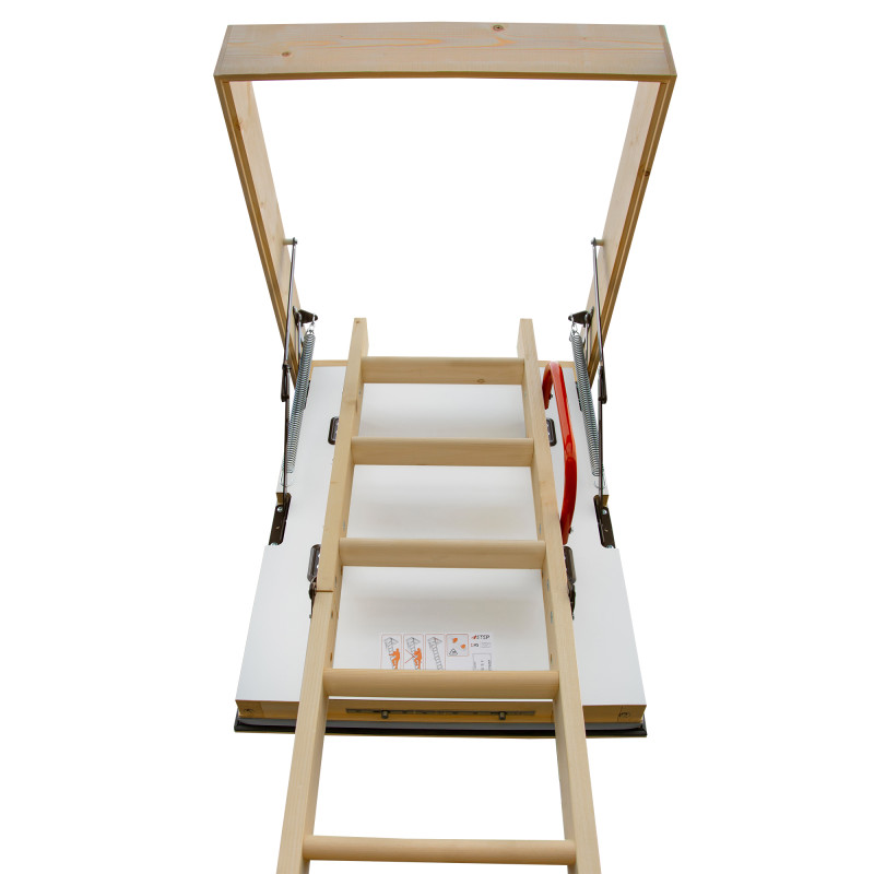 Drewniane Schody Strychowe NORDIC 87mm 90X55 + dodatkowa uszczelka