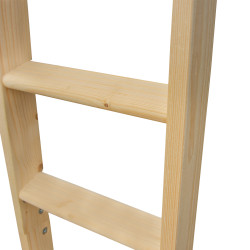 Drewniane Schody Strychowe NORDIC 87mm 90X55 + dodatkowa uszczelka