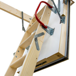 Drewniane Schody Strychowe NORDIC 87mm 90X55 + dodatkowa uszczelka