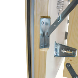 Drewniane Schody Strychowe NORDIC 87mm 90X55 + dodatkowa uszczelka