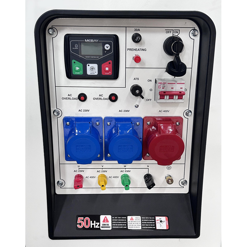 Agregat prądotwórczy Diesel HI-EARNS 16 kW 230/400 V AVR
