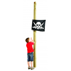 Flaga na place zabaw - Pirat!
