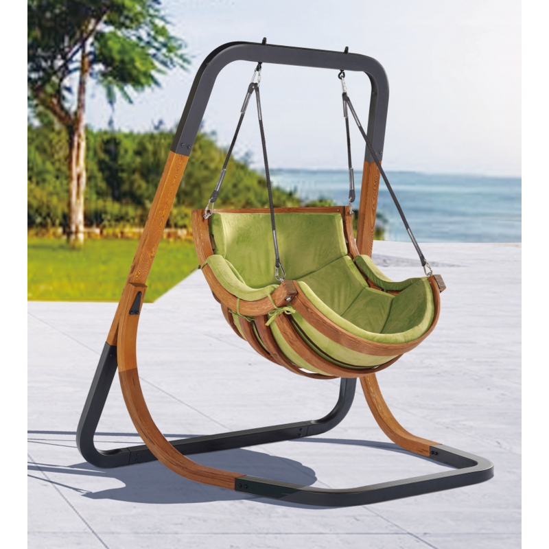 Fotel Alpha Zielony - bujak ogrodowy Fotel Alpha Zielony - bujak ogrodowy