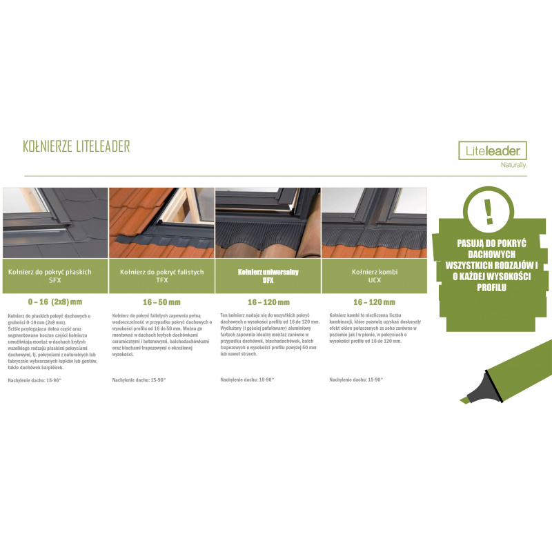 Okno dachowe Liteleader EnergySolid M8A 78x140cm