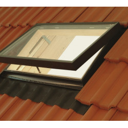 Wyłaz dachowy 45x55cm FENSTRO4555 z kołnierzem