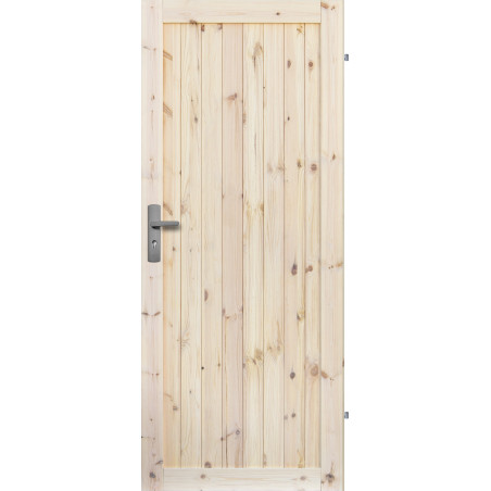Drzwi sosnowe, sęczne - Loft I - Seria LOFT - Drzwi wewnętrzne drewniane "RADEX"