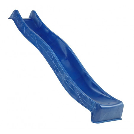 Ślizg "Fala" - niebieski - wysokość 150cm - długość 300cm