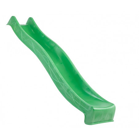 Ślizg "Fala" - zielony - wysokość 150cm - długość 300cm