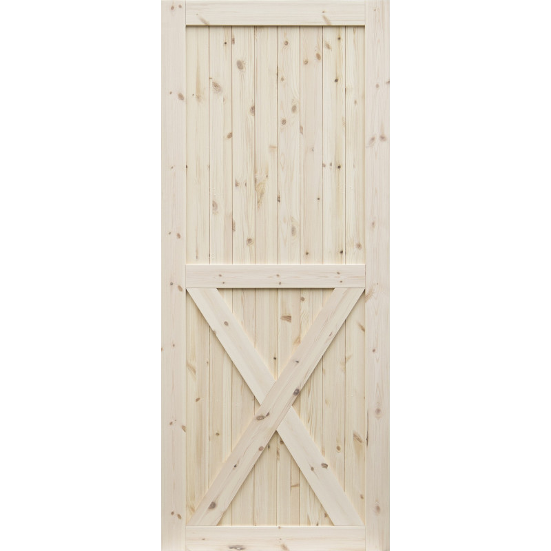 Skrzydło przesuwne - "Loft X" - Seria Classic - Drzwi wewnętrzne drewniane "RADEX"
