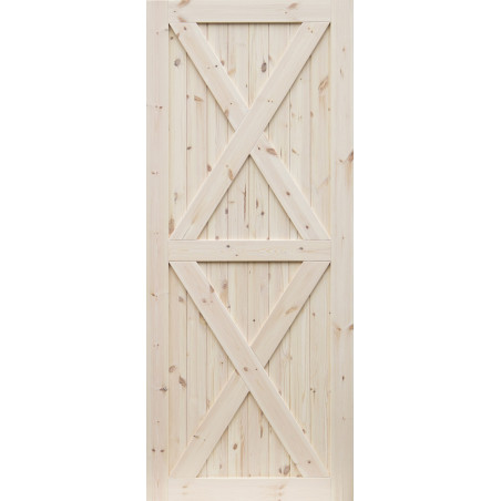 Skrzydło przesuwne - Loft XX - Seria LOFT - Drzwi wewnętrzne drewniane "RADEX"