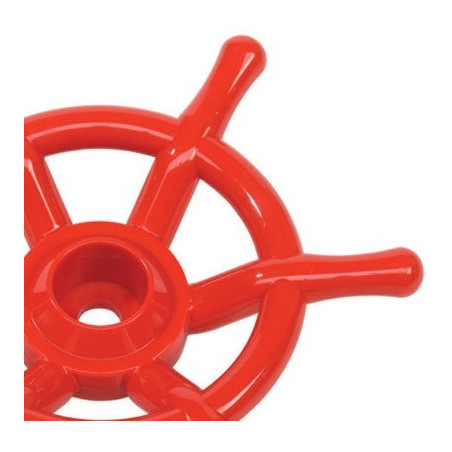 Koło sterowe - RED - zabawka edukacyjna na plac zabaw