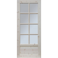 Skrzydło przesuwne - "Verona" wersja 8S - Seria Classic - Drzwi wewnętrzne drewniane "RADEX"