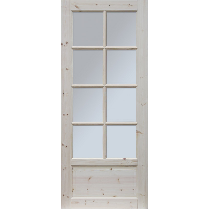 Skrzydło przesuwne - "Verona" wersja 8S - Seria Classic - Drzwi wewnętrzne drewniane "RADEX"