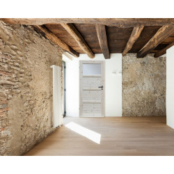 Drzwi sosnowe, sęczne - "Lizbona" wersja 1S - Seria Classic - Drzwi wewnętrzne drewniane "RADEX"