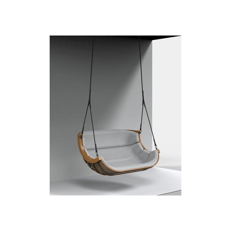 Podwójny Fotel Alpha Podwieszany Zielony - bujak ogrodowy Podwójny Fotel Alpha Podwieszany Zielony - bujak ogrodowy