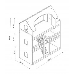 Domek dla lalek BASIA